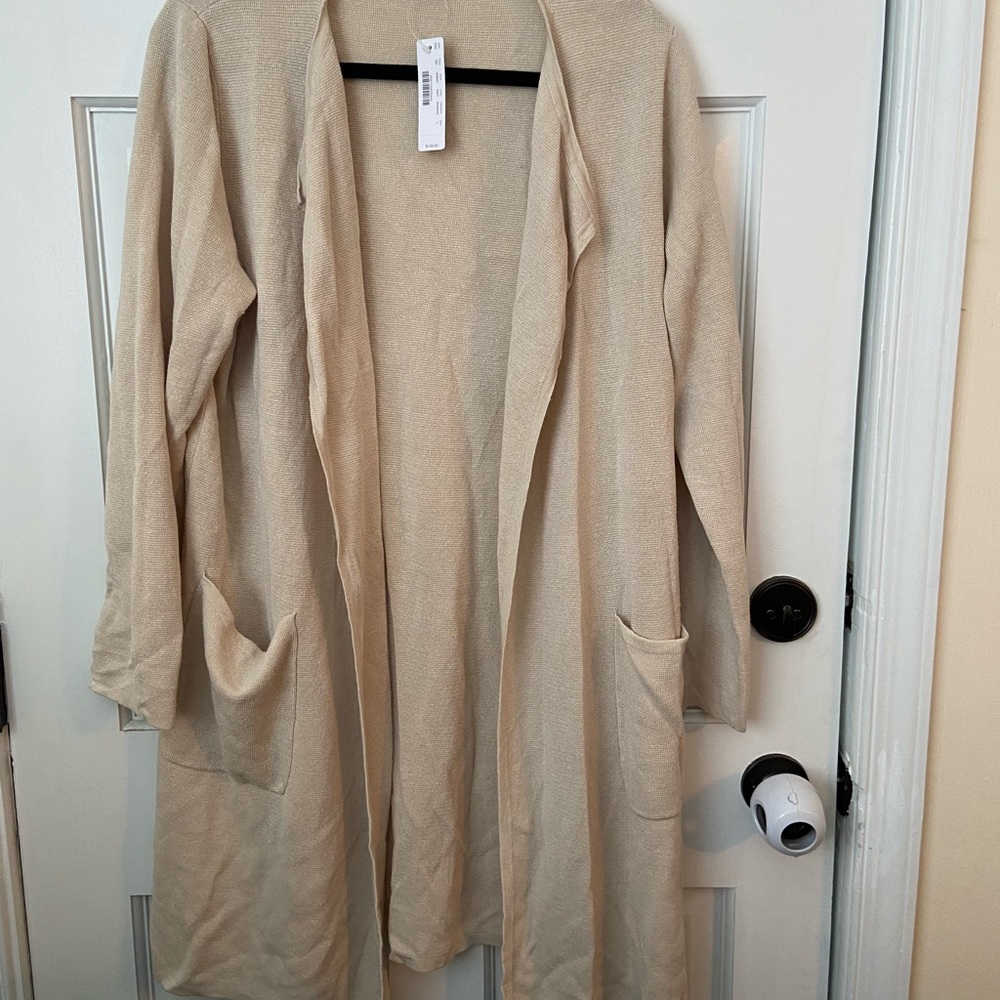 NWT J. Crew Blazer collar Cardigan